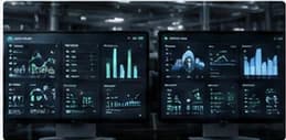 Industrial operations control room dashboards