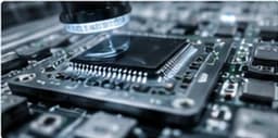 Machine vision inspection above a circuit board